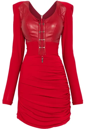MITILIANE COUTURE Vestido corto con detalle de piercing
