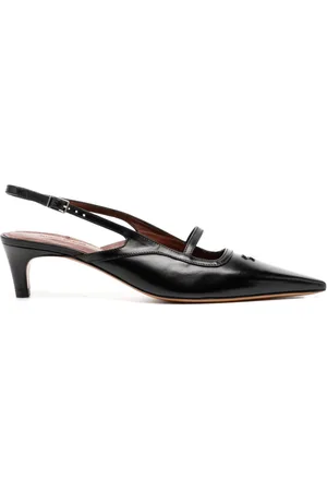 Maison Kitsuné Zapatos de tacón con tira en la parte posterior