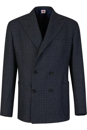 LUIGI BORRELLI NAPOLI Blazer a cuadros