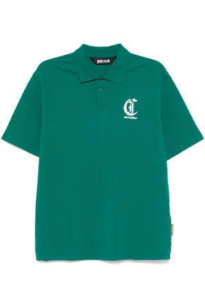 Roberto Cavalli Polo con logo estampado