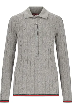 Gucci Top con ribete de canalé