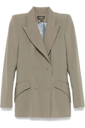 MITILIANE COUTURE Blazer a rayas diplomáticas