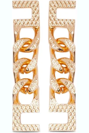 Elisabetta Franchi Pendientes con detalle de cadena