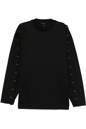 MUGLER Camiseta con perforaciones