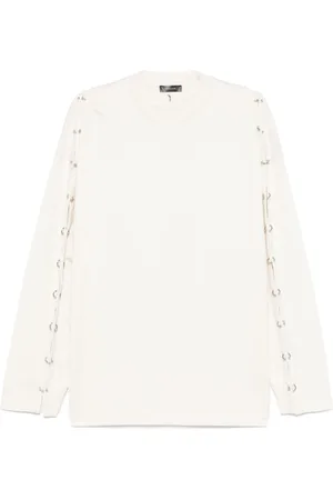MUGLER Camiseta con perforaciones