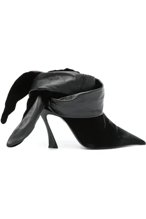 MUGLER Mules Fang con tacón de 95 mm
