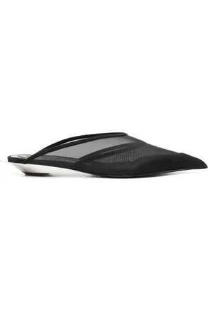 MUGLER Mules Fang con tacón de 40 mm