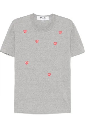 Comme des Garçons Camiseta con logo estampado