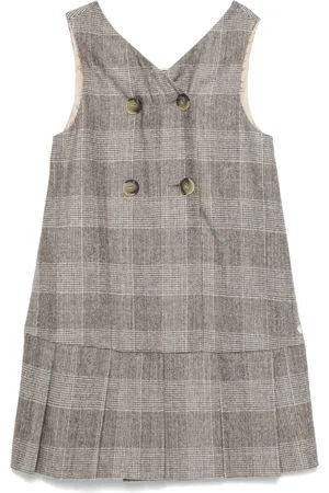 Emporio Armani Vestido a cuadros