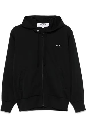 Comme des Garçons Sudadera con capucha y parche de corazón