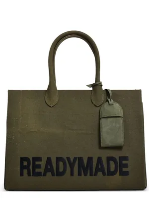 READYMADE Bolso shopper con logo estampado