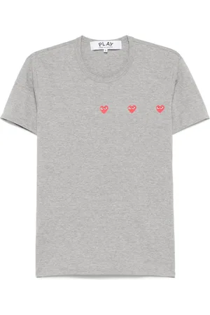 Comme des Garçons Camiseta con corazón estampado