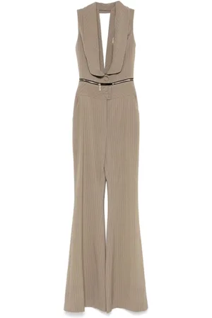 MITILIANE COUTURE Mono largo a rayas