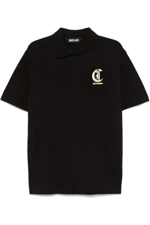 Roberto Cavalli Polo con logo estampado