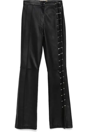 MITILIANE COUTURE Pantalones con detalle de piercing