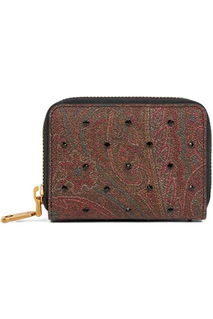 Etro Cartera con motivo de cachemira
