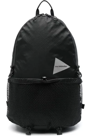 and wander Mochila con logo estampado
