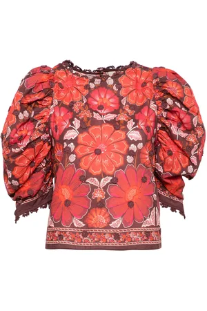 Farm Rio Blusa Gigi con tapiz