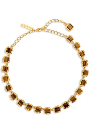 Oscar de la Renta Collar Square Stone
