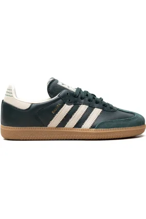 adidas Zapatillas Samba Shadow Green Cream White Gold Metallic