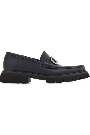 Salvatore Ferragamo Mocasines con placa Gancini