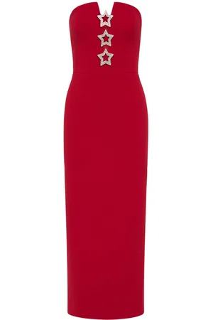 Rebecca Vallance Vestido midi Akari