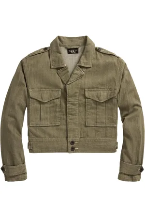 Ralph Lauren Chaqueta vaquera con solapas de muesca
