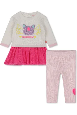 Billieblush Set de dos vestidos de canalé