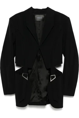 MUGLER Blazer de vestir con hebillas