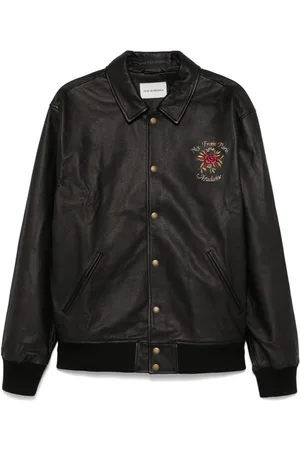 Drôle de Monsieur Chaqueta con eslogan bordado