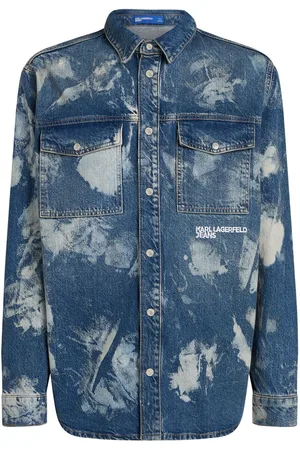 Karl Lagerfeld Camisa con efecto lavado