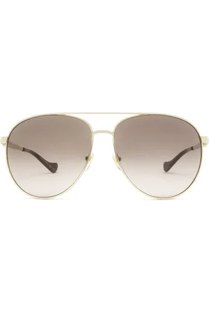 Gucci Gafas de sol Interlocking G estilo piloto