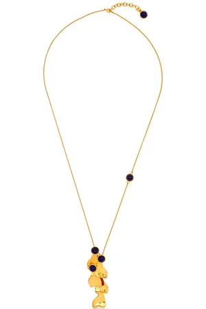 Oscar de la Renta Collar con colgante Cabochon Petal