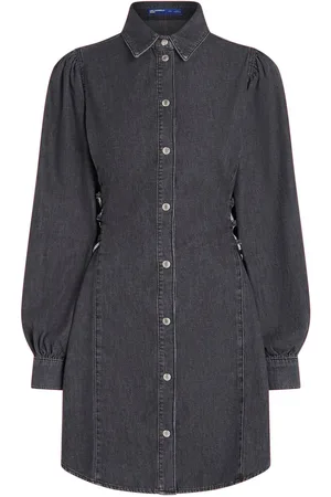 Karl Lagerfeld Vestido camisero con cintura lazada