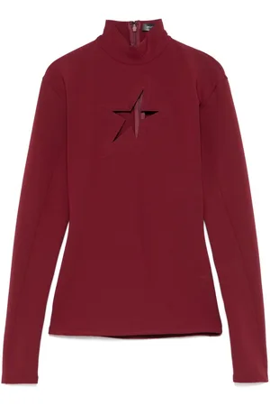 MUGLER Top con abertura de estrella