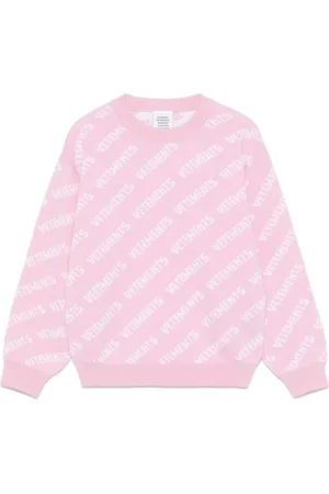 Vetements Jersey con logo en jacquard