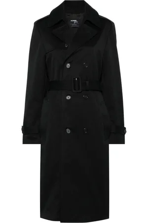 HOMMEGIRLS Gabardina con diseño cruzado