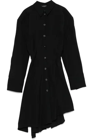 MUGLER Vestido corto con espalda descubierta