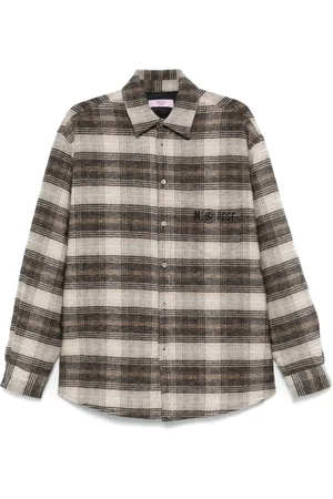 MARTINE ROSE Sobrecamisa a cuadros