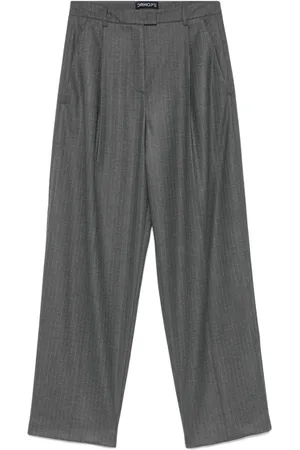 DRHOPE Pantalones a rayas diplomáticas