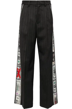 Vaquera Pantalones con estampado de dólar