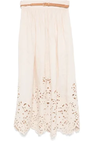 ZIMMERMANN Falda midi Wylie