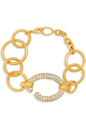 Oscar de la Renta Pulsera de cadena Pavé O