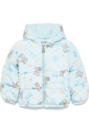 Moschino Plumífero con estampado gráfico