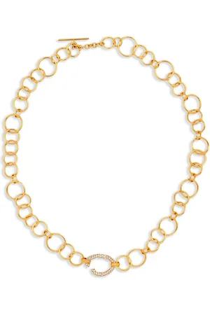Oscar de la Renta Collar de cadena Pavé O