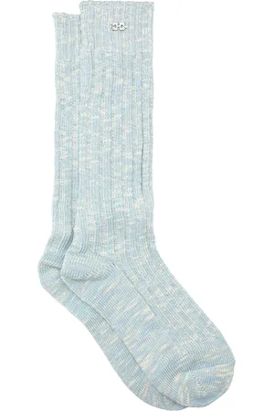 Ganni Calcetines de canalé