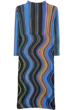 PLEATS PLEASE ISSEY MIYAKE Vestido midi Warp