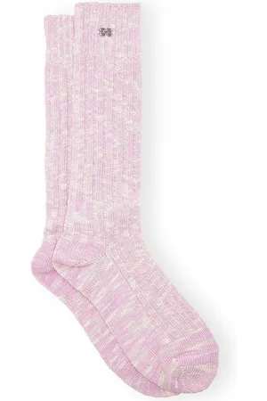 Ganni Calcetines de canalé