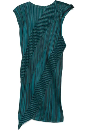 PLEATS PLEASE ISSEY MIYAKE Vestido midi Cosmic Rays