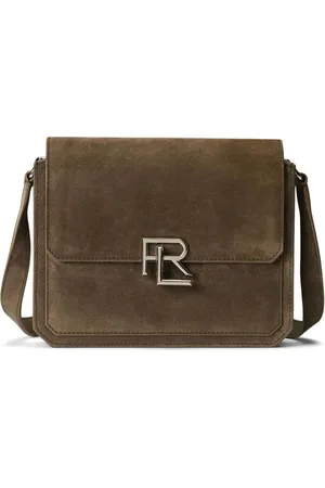 Ralph Lauren Bandolera con placa del logo